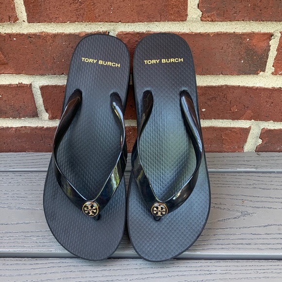 Tory Burch Wedge Flip Flop Sandals